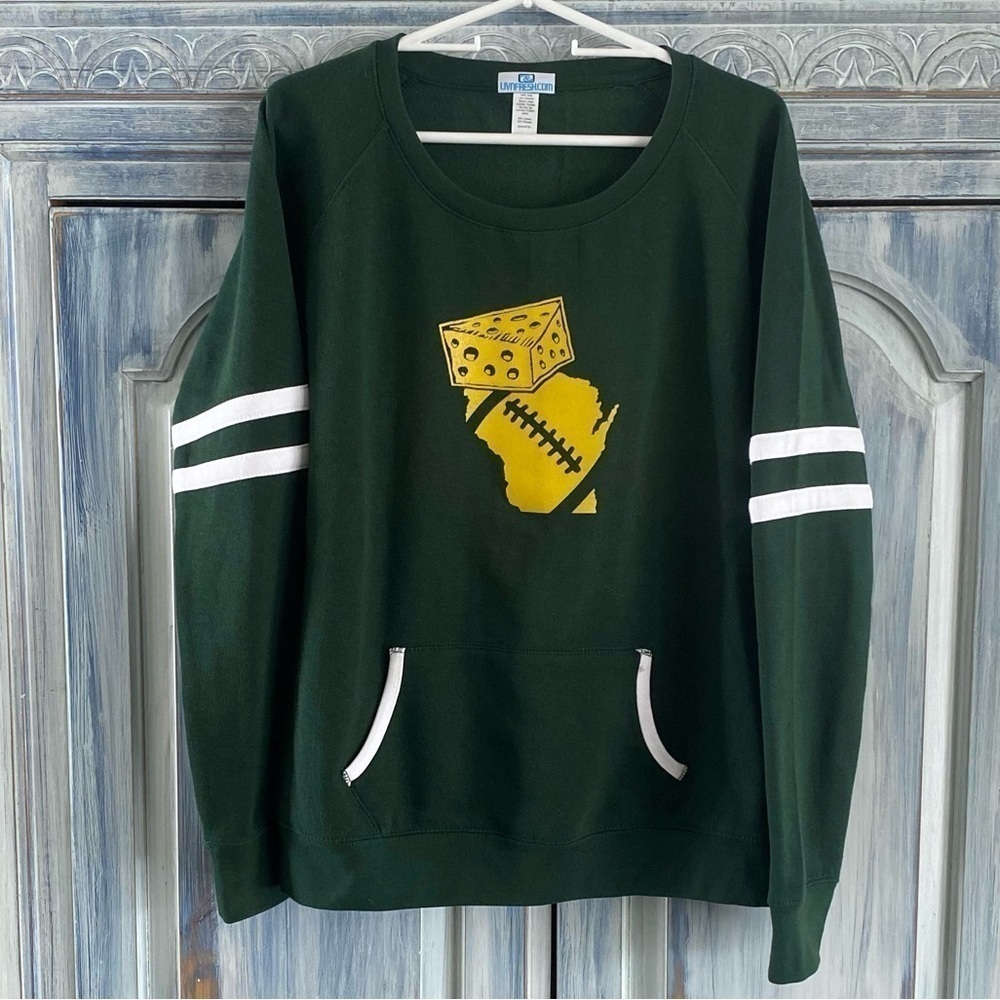 Livinfresh Wisconsin-Show your love for your Home State! Sweatshirt